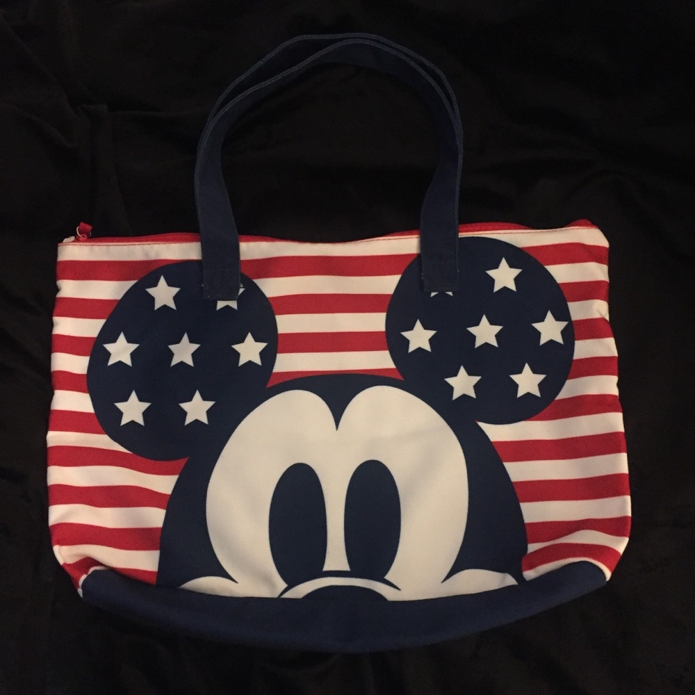 Mickey Mouse American Flag Bag